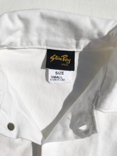【Stan Ray】 SHOP JACKET (White Sateen)