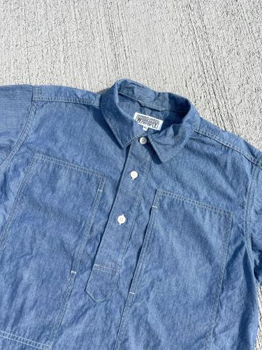 Army Popover Shirt (Cotton Chambray)