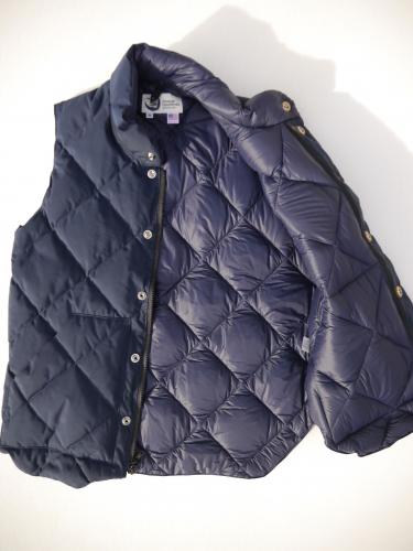 【30% OFF】　NR別注　Round Tail Quilted Italian Vest　