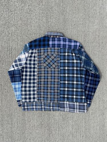 Flannel Shirt → Straight Hem Shirt "S-A"