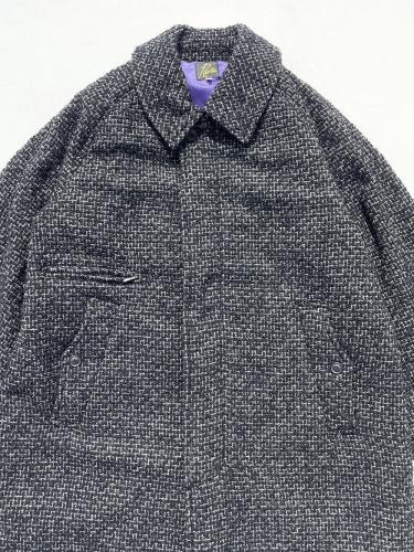 【30% OFF】 Balcollar Coat (W/PE/R/N Tweed)