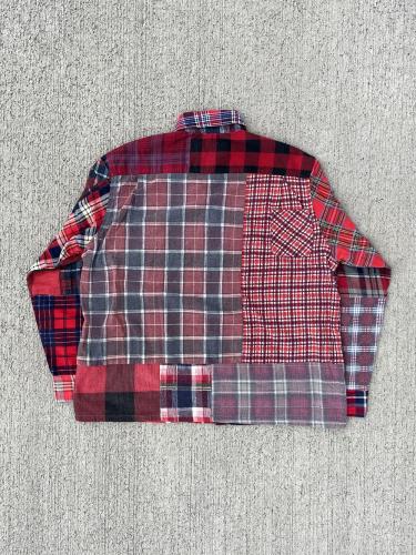 Flannel Shirt → Straight Hem Shirt "M-A"
