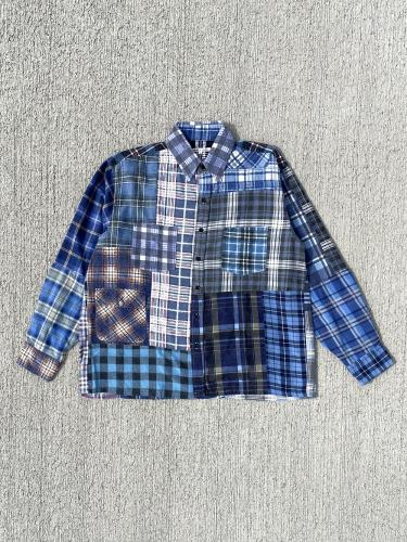 Flannel Shirt → Straight Hem Shirt "M-C"