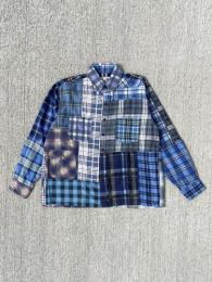 Flannel Shirt → Straight Hem Shirt "M-C"