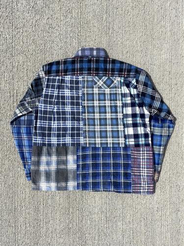 Flannel Shirt → Straight Hem Shirt "M-C"