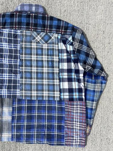 Flannel Shirt → Straight Hem Shirt "M-C"