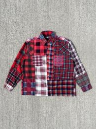 Flannel Shirt → Straight Hem Shirt "L-A"