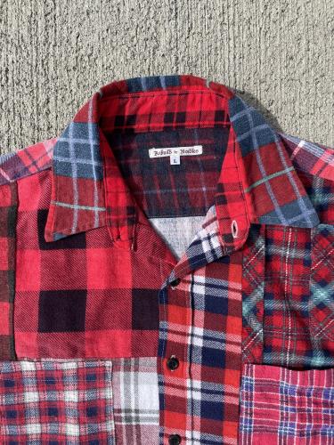 Flannel Shirt → Straight Hem Shirt "L-A"