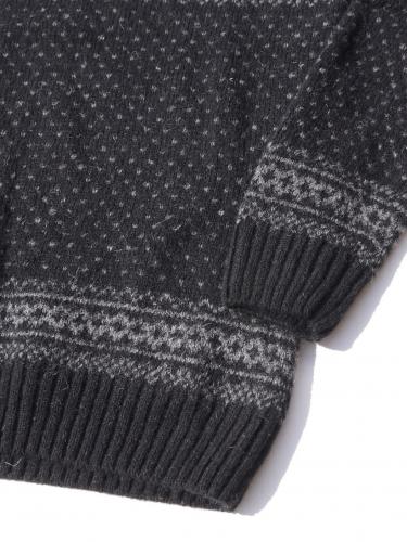 Jacquard Shetland Sweater (2 Tone)