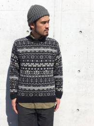 Jacquard Shetland Sweater