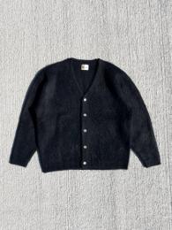 【TOWNCRAFT】 Vintage Mohair Cardigan (Black Solid)
