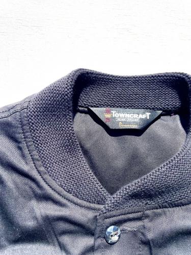 【TOWNCRAFT】 Black Derby Styled Jacket (TC Weather)