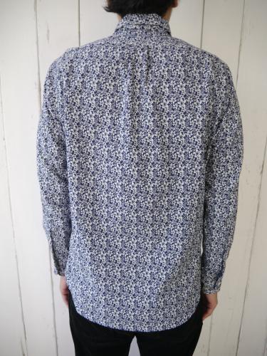 Standard Fit L/S BD Shirts (Floral Jacquard)