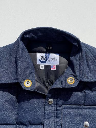 Down Shirt　(Indigo Denim)