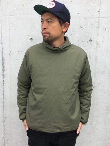 【MONITALY】Reversible Mock Neck Pullover (Vancloth)