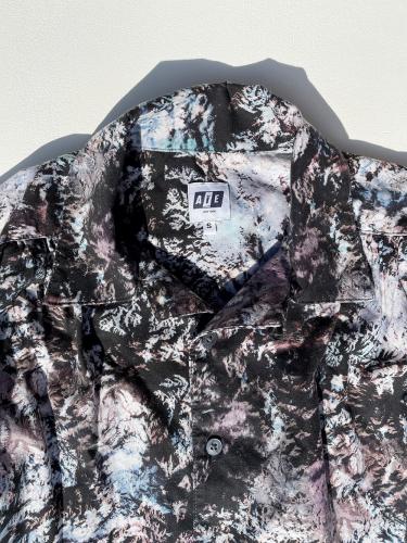 【 30% OFF】 Painter Shirt (Cotton Earth View Print)