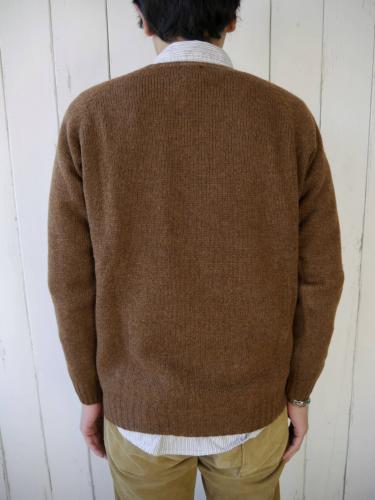 【40% OFF】　HENLEY NECK (Pecan)