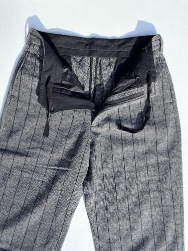 Officer Pant (Wool Striped HB)